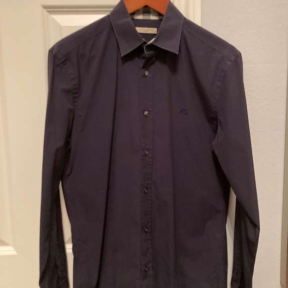 Burberry classic navy shirt